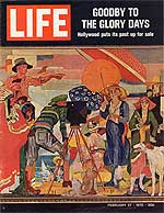 Life Magazine cover from Feb. 27, 1970 featuring James Daugherty mural